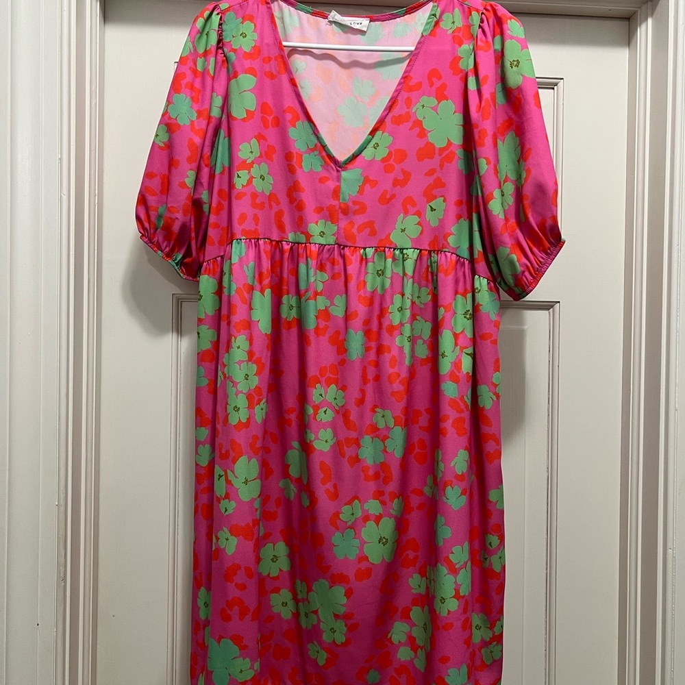 First Love Floral Dress